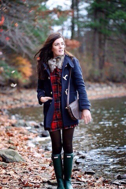 rain boots outfit ideas 0076