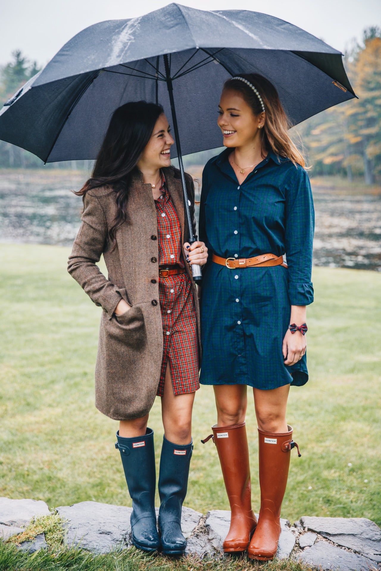 rain boots outfit ideas 0088