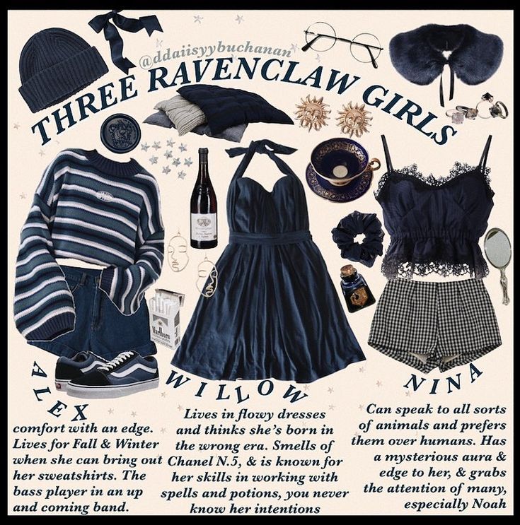 Ravenclaw outfit ideas 0085