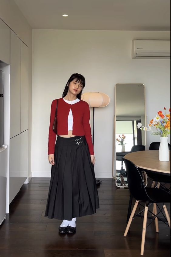 red and black outfit ideas for date night