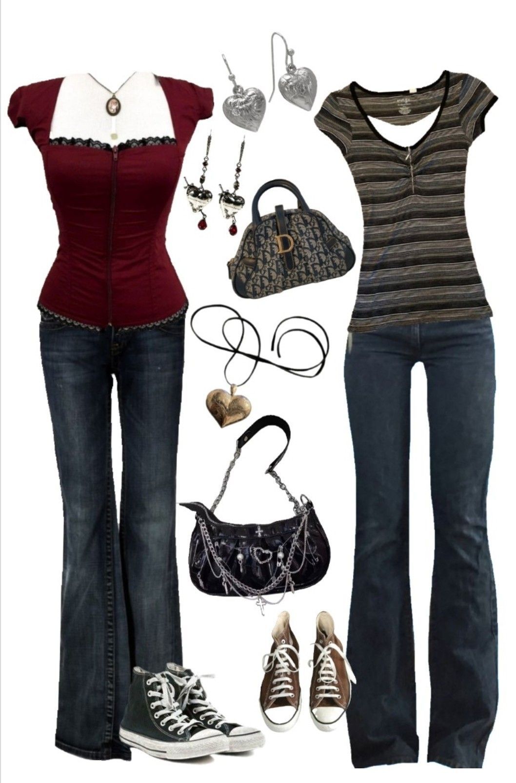 red and black outfit ideas 0020