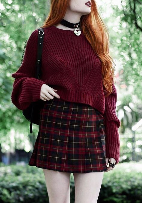 red and black outfit ideas 0085