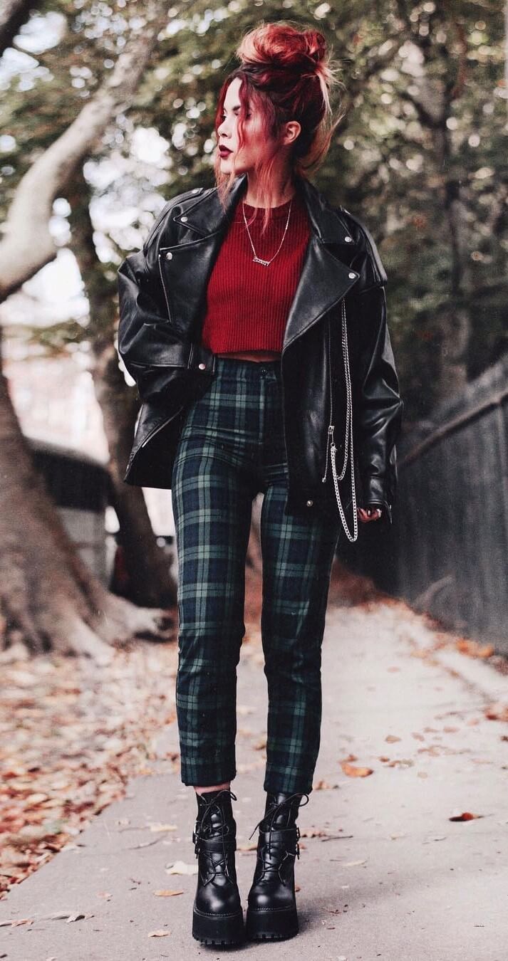 red and green outfit ideas 0056