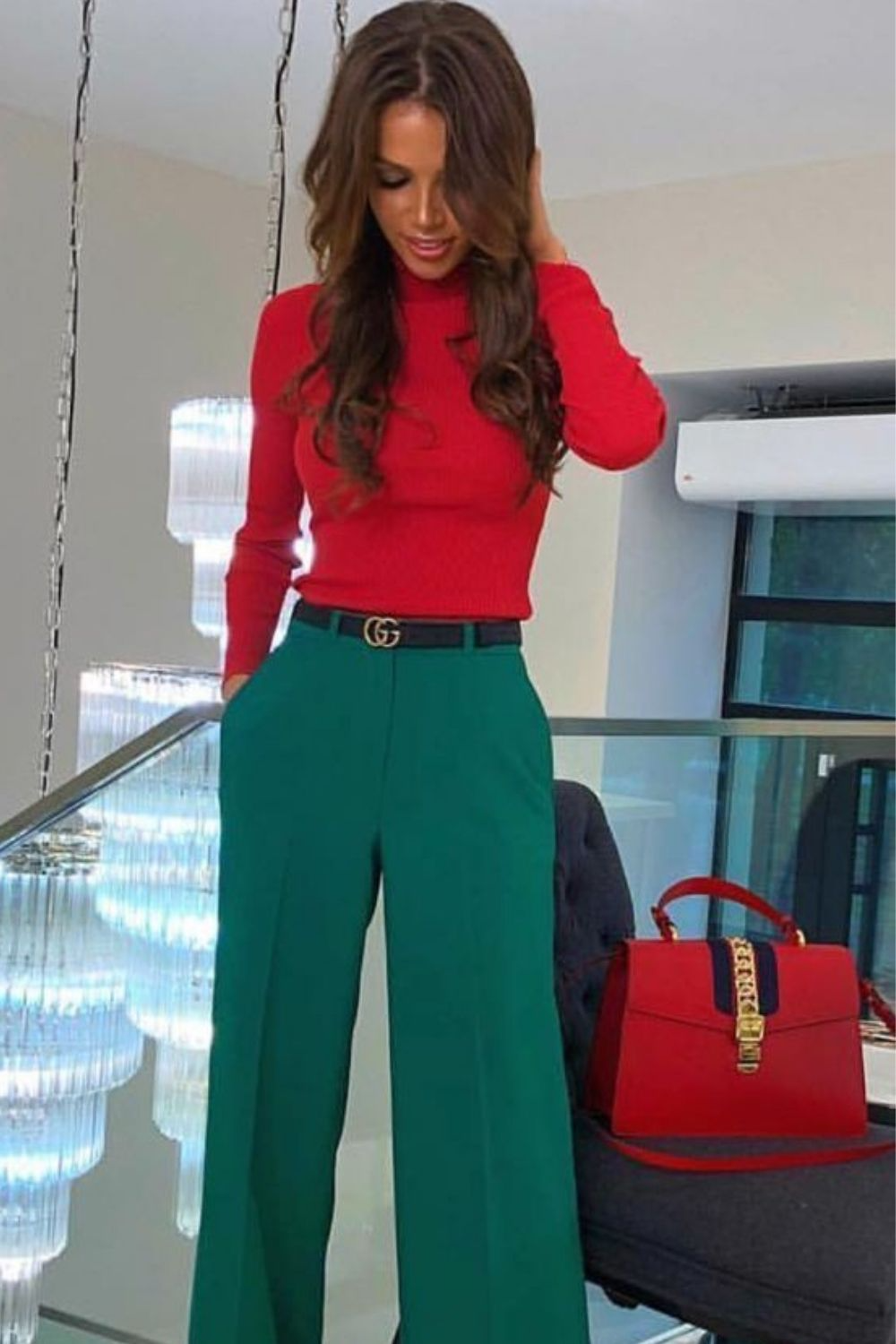 red and green outfit ideas 0092