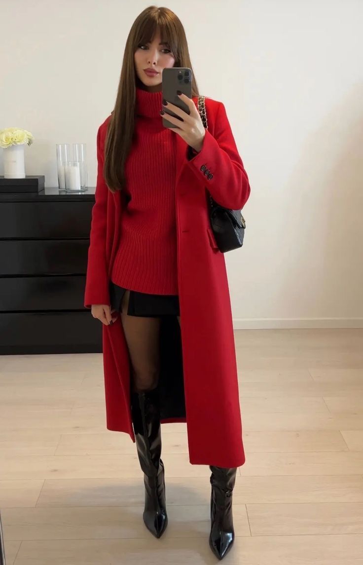 red boots outfit ideas 0086