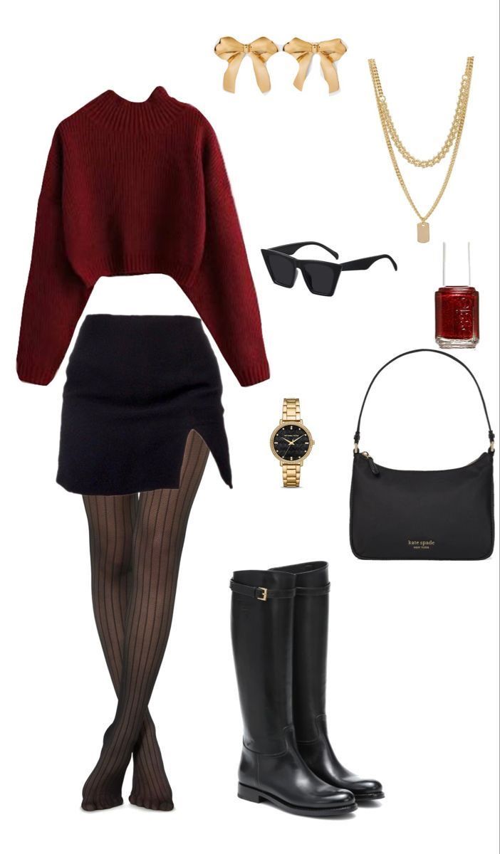 red boots outfit ideas 0097