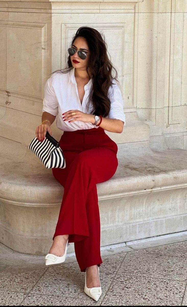 red white and black outfit ideas 0012