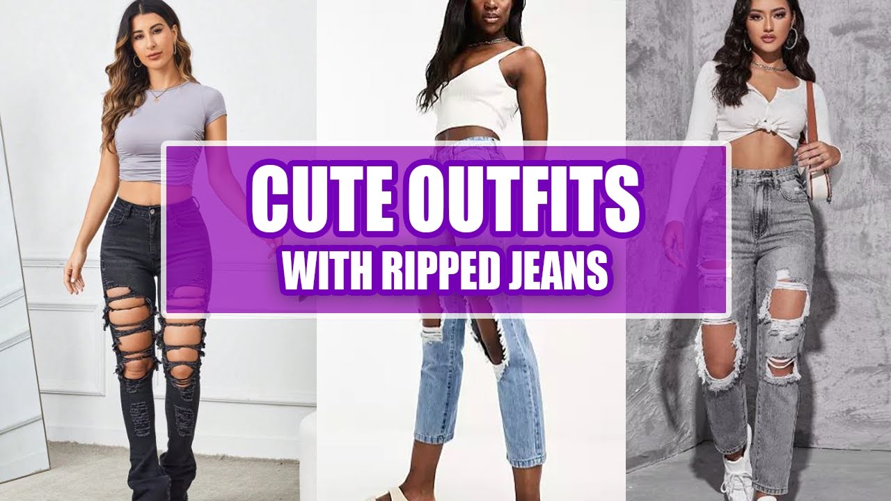 ripped jeans outfit ideas 0031