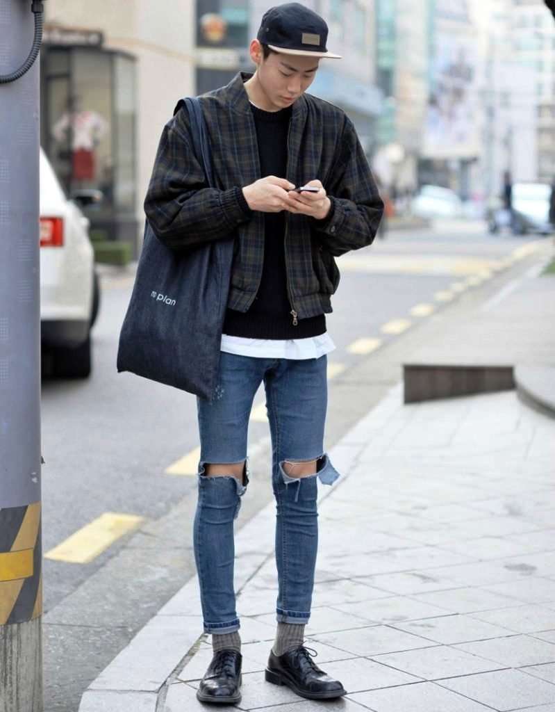 ripped jeans outfit ideas 0039