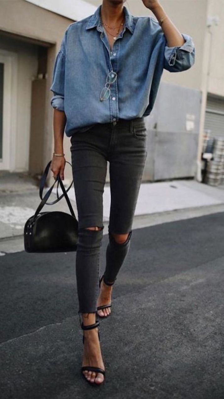 ripped jeans outfit ideas 0061