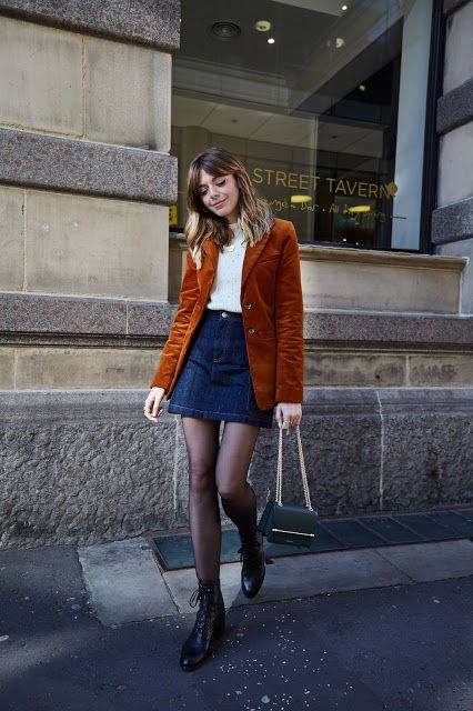 rust color outfit ideas for winter layering