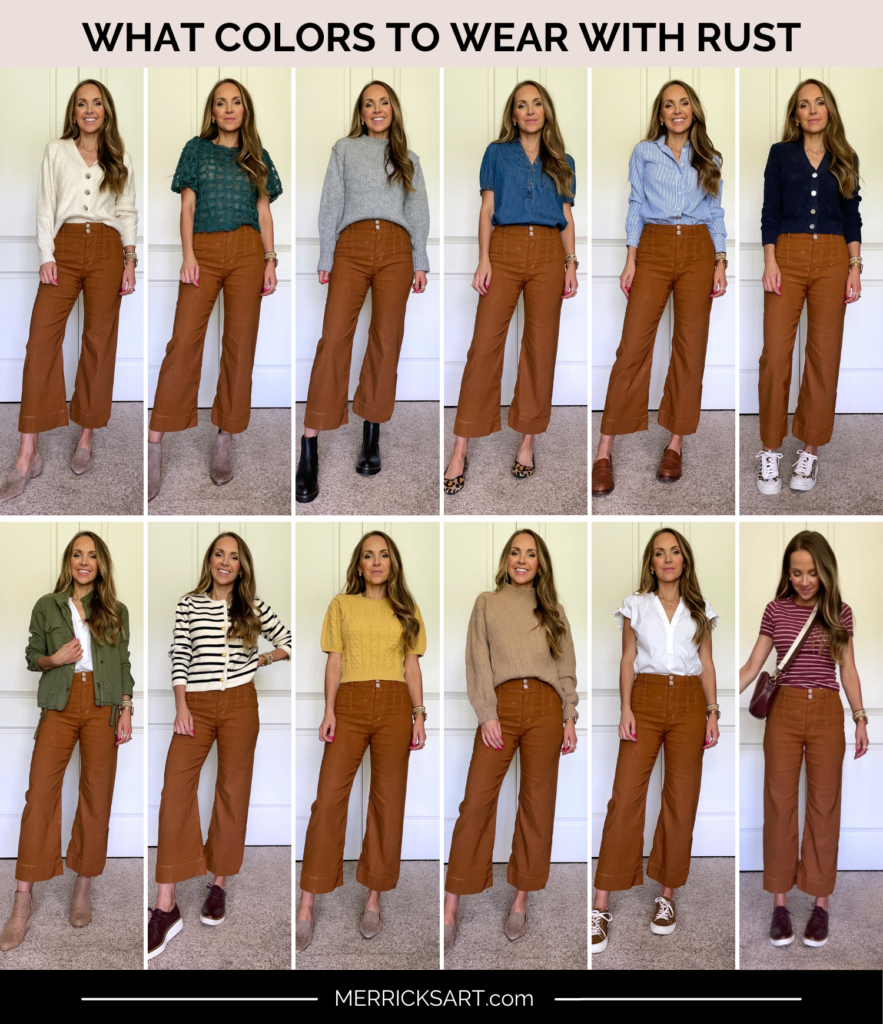 rust color outfit ideas 0027