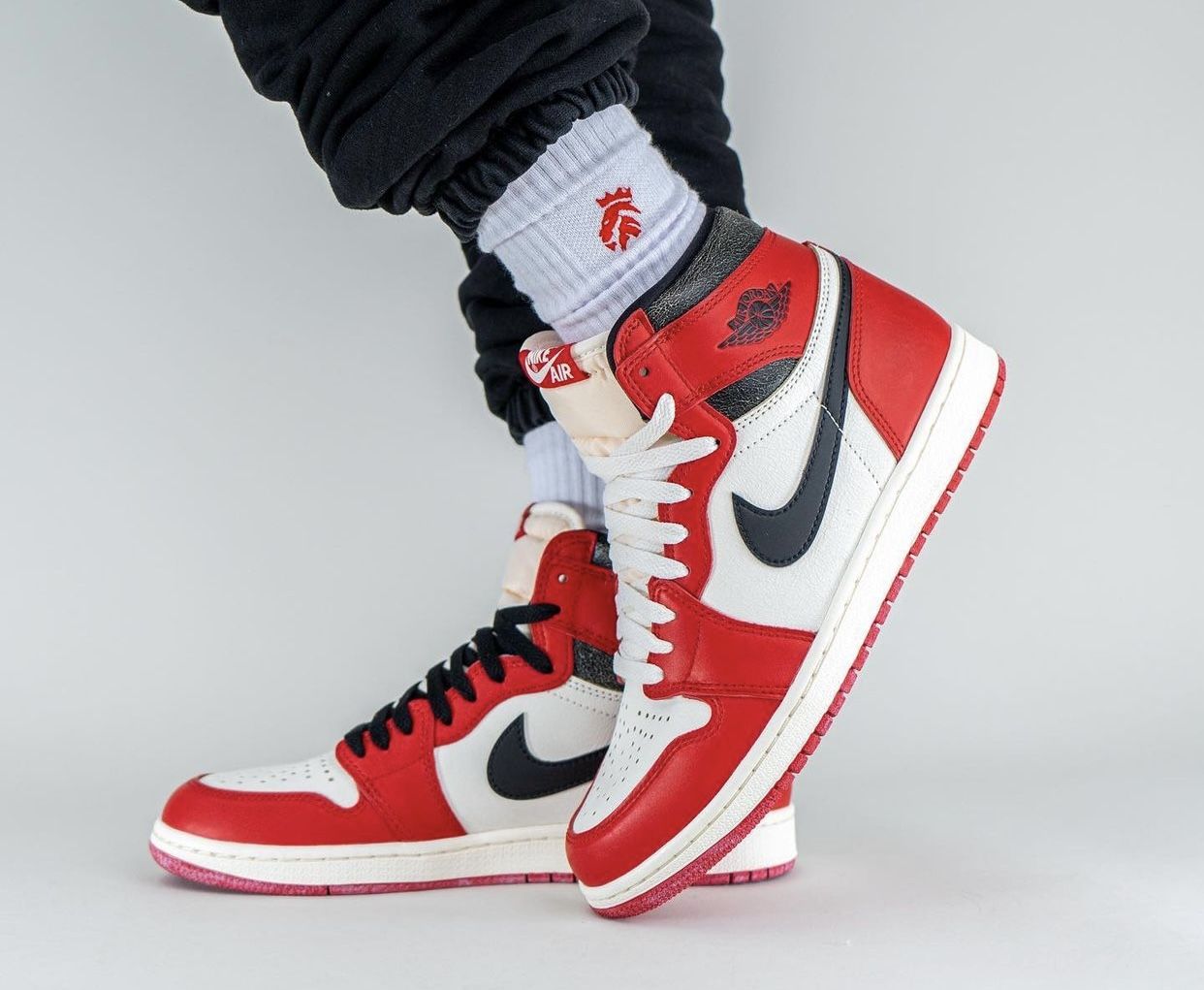 seasonal outfits using Jordan 1 lost and found