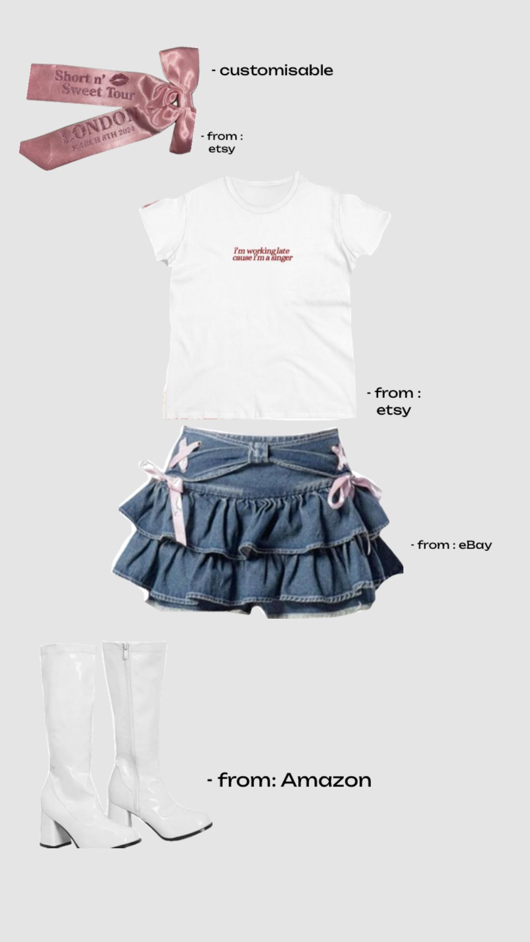 short n sweet tour outfit ideas 0056