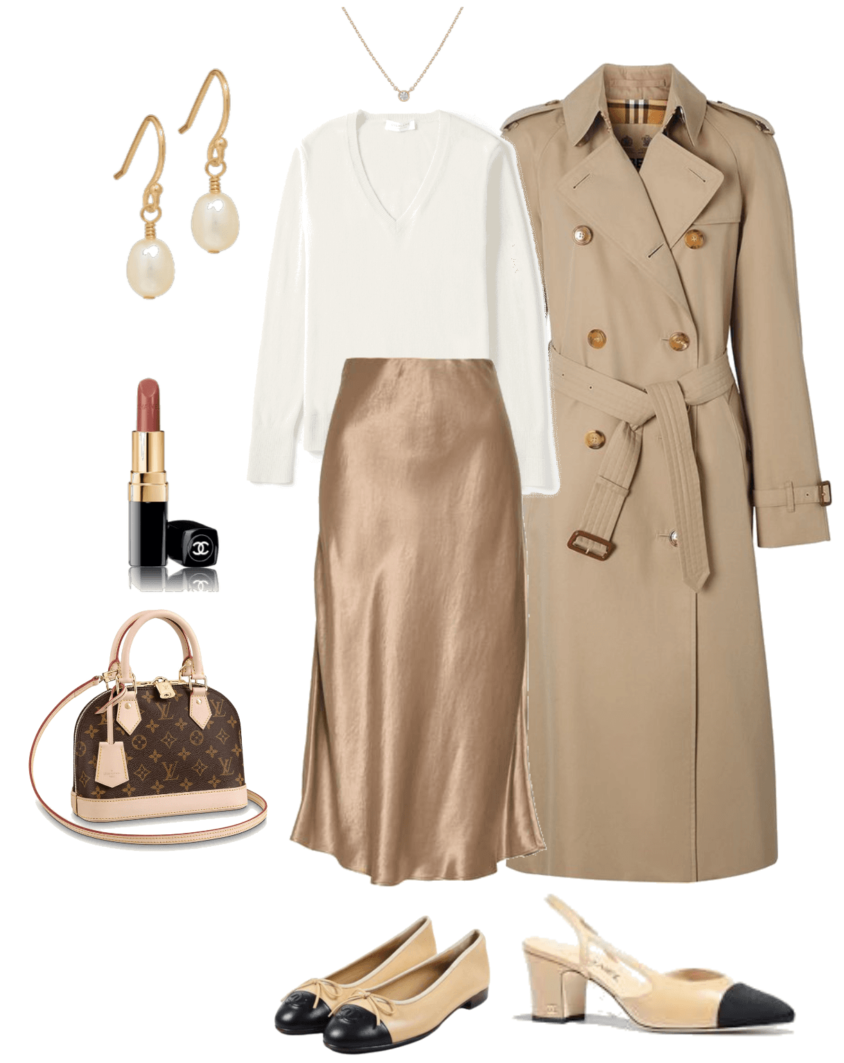 silk midi skirt outfit ideas 0050