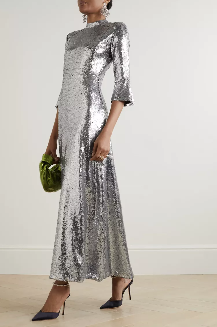 silver dress outfit ideas 0075