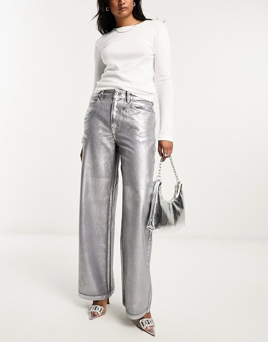 silver pants outfit ideas 0043