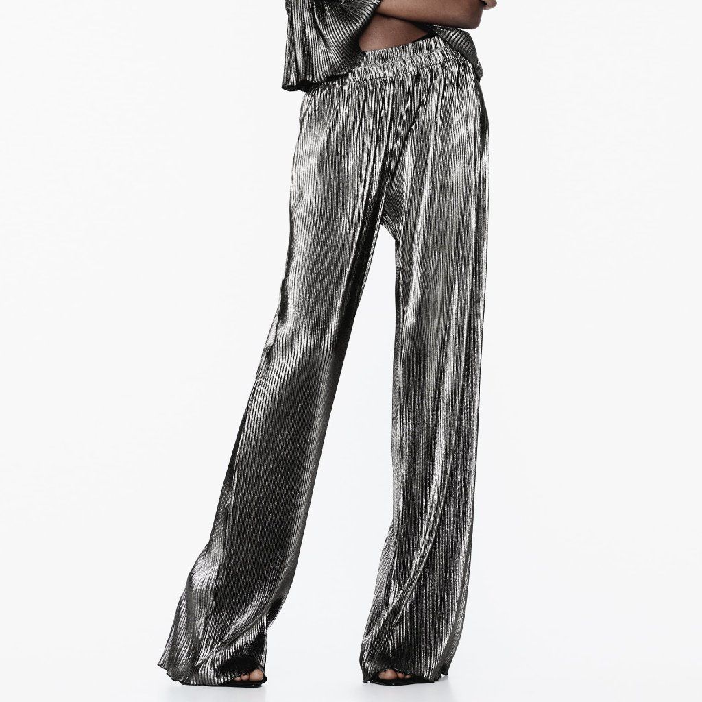 silver pants outfit ideas 0088