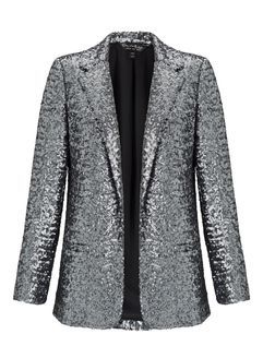 silver sequin blazer outfit ideas 0031