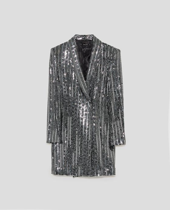 silver sequin blazer outfit ideas 0044