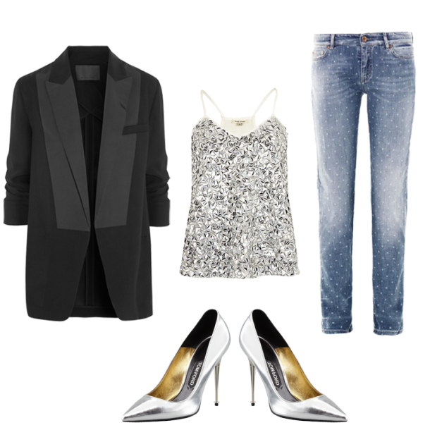 silver sequin blazer outfit ideas 0055