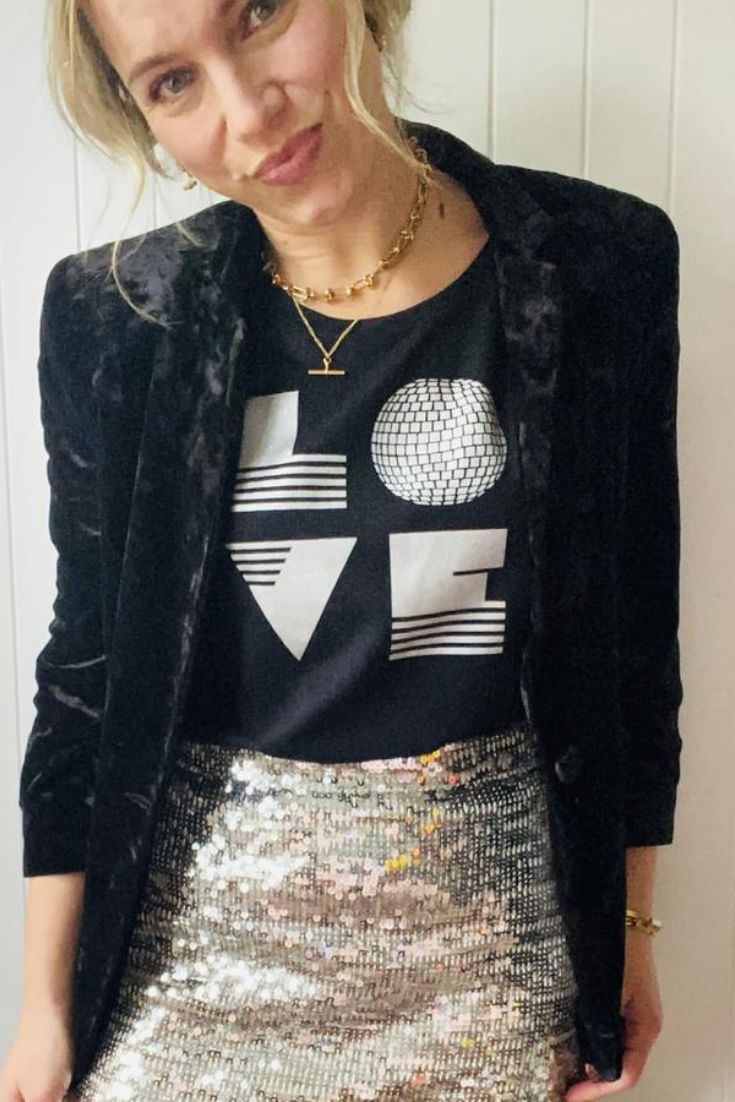 silver sequin blazer outfit ideas 0079