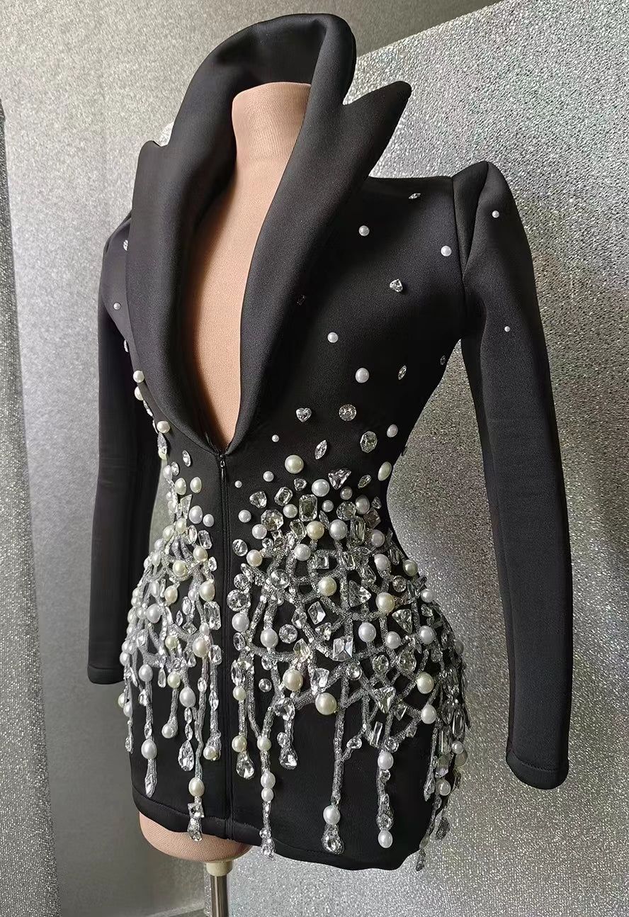 silver sequin blazer outfit ideas 0090