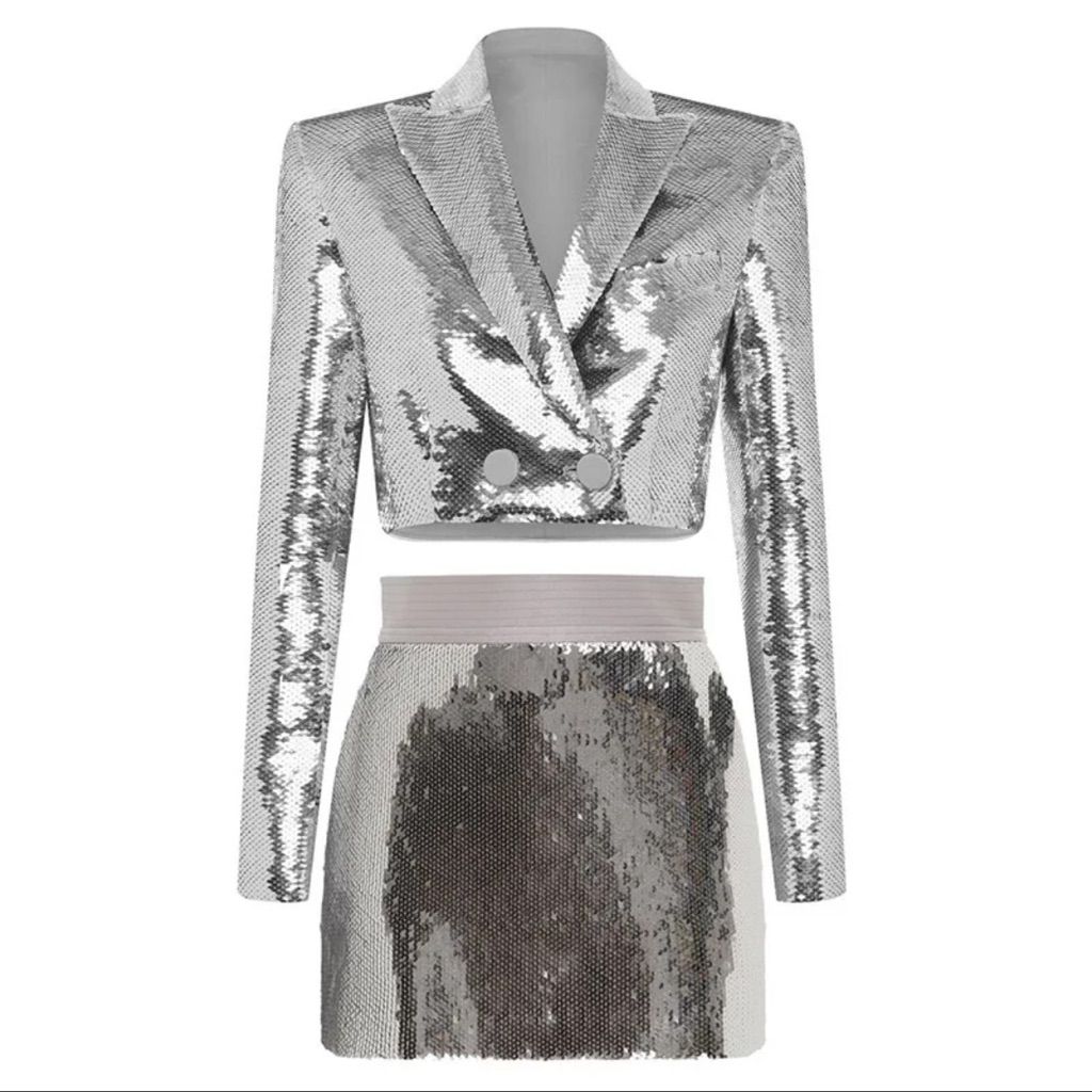 silver sequin blazer outfit ideas 0092