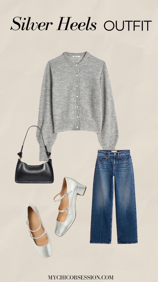 silver shoes outfit ideas 0029