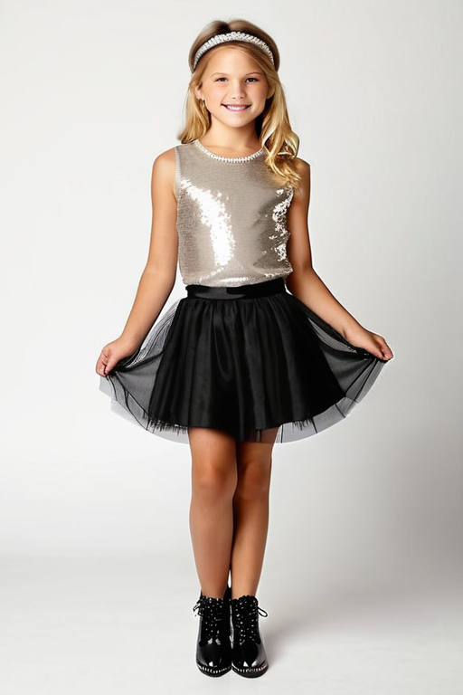 silver skirt outfit ideas 0022