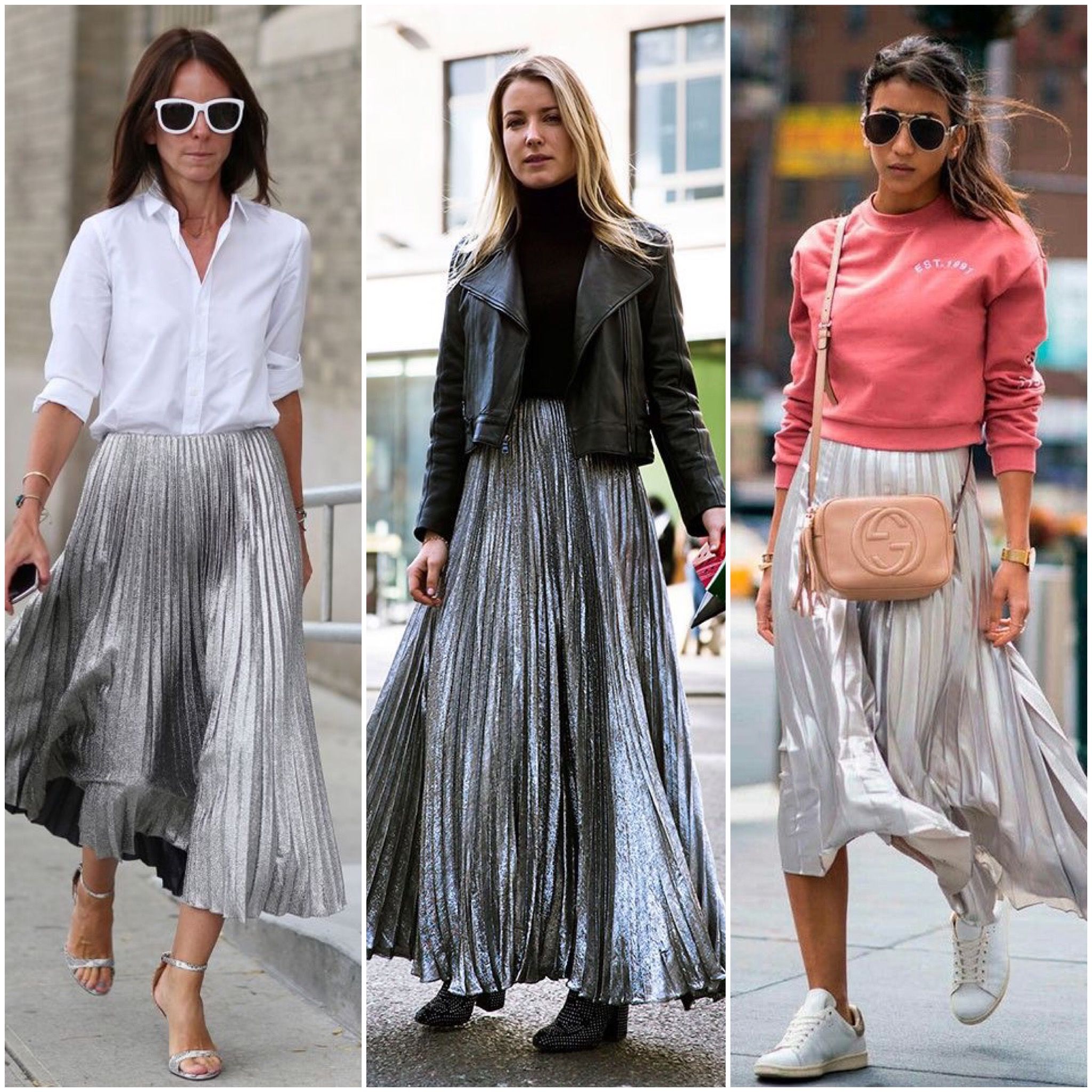 silver skirt outfit ideas 0052