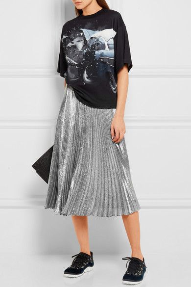 silver skirt outfit ideas 0065