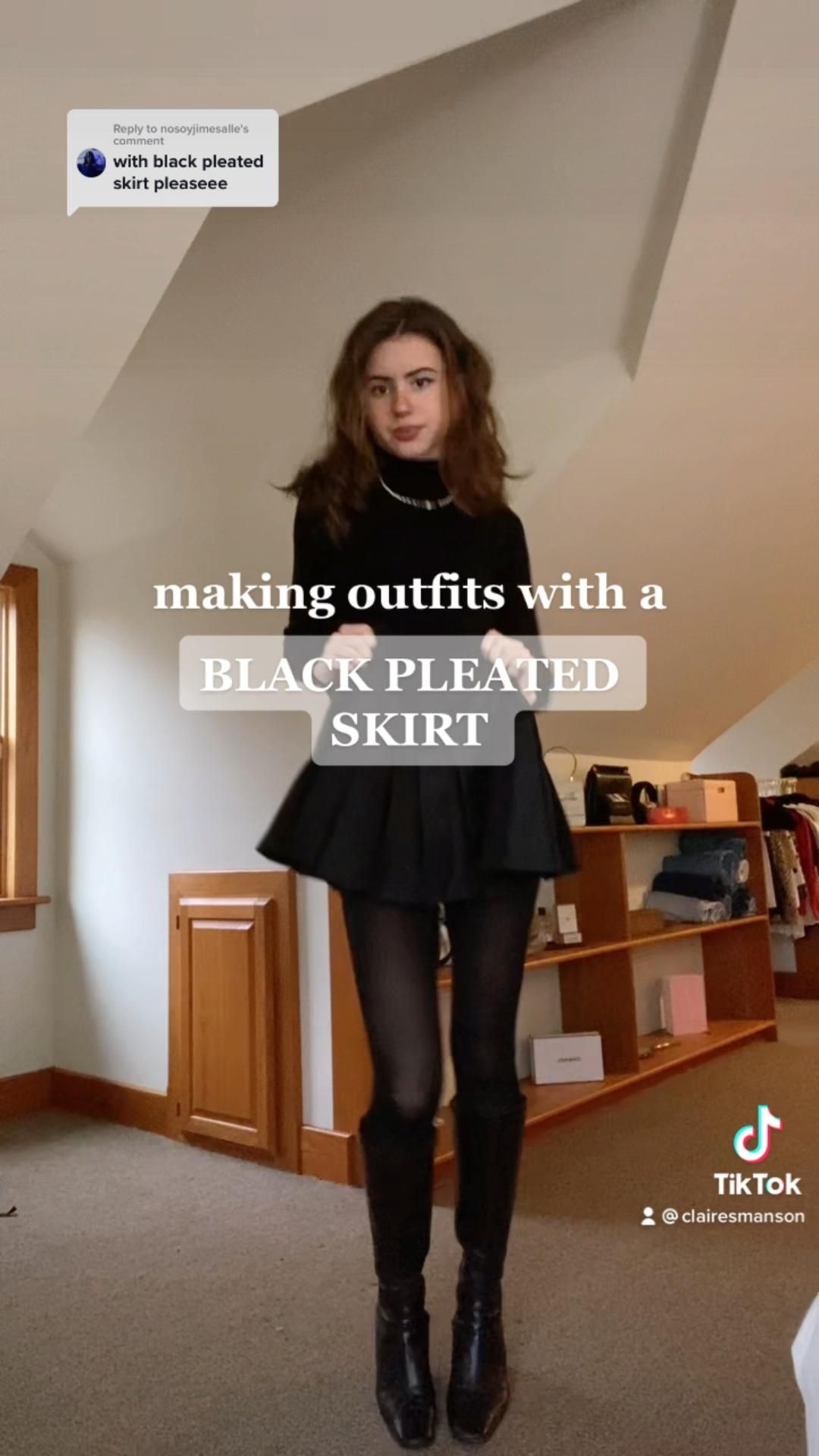 skirt and tights outfit ideas 0027