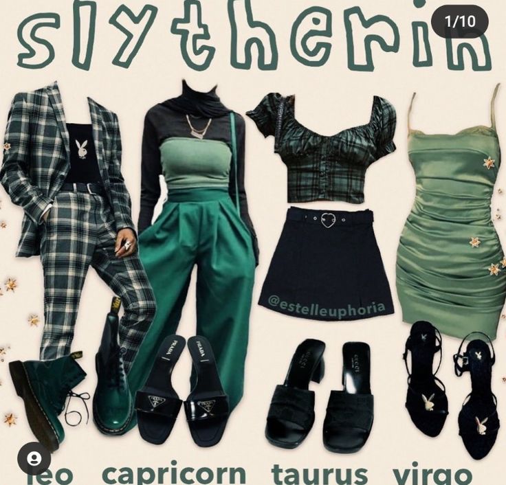 Slytherin outfit ideas 0034