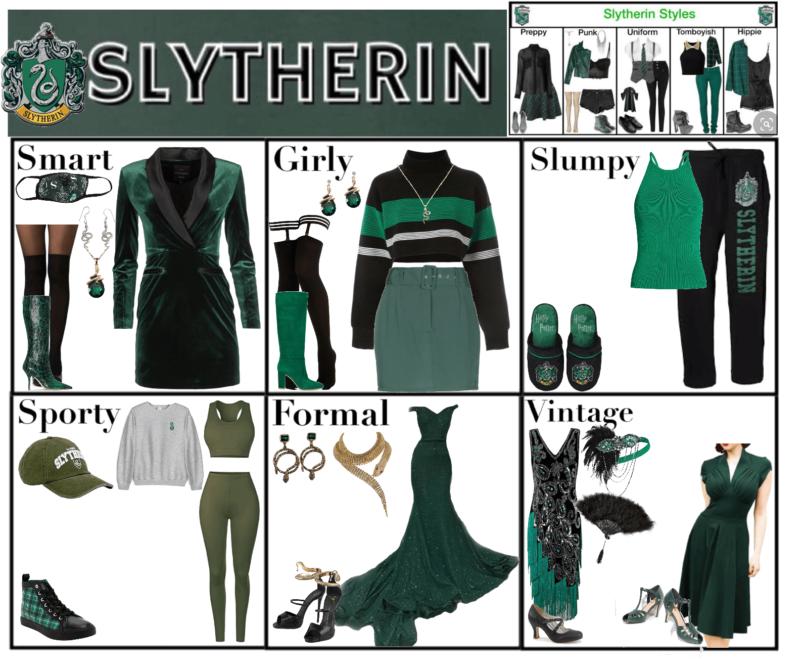 Slytherin outfit ideas 0057