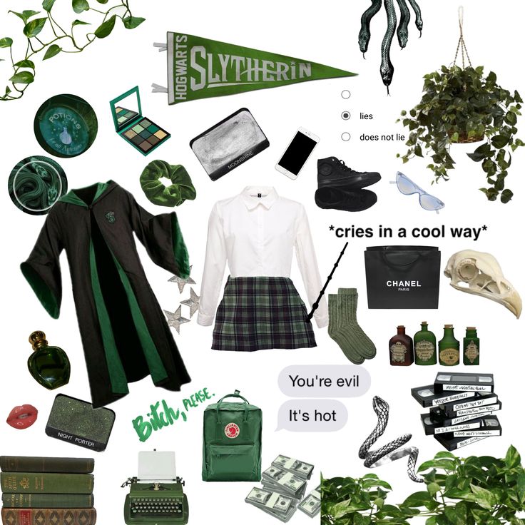 Slytherin outfit ideas 0074