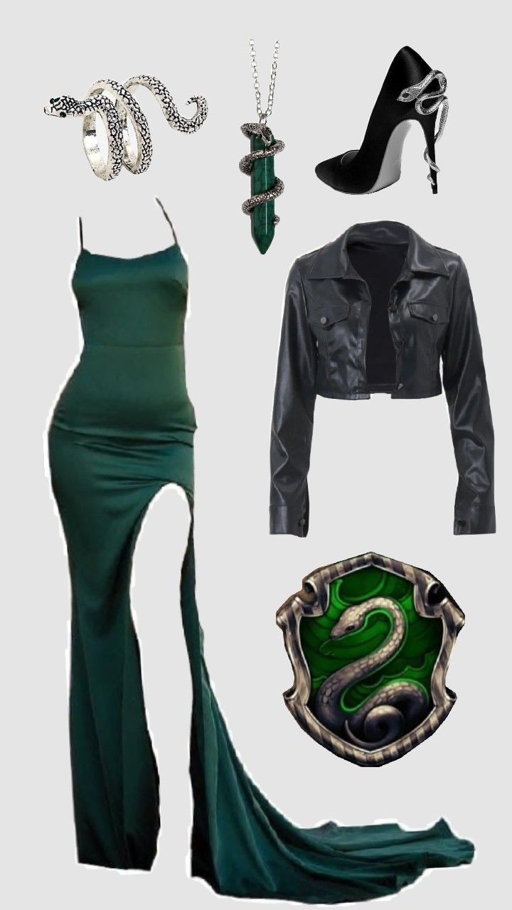 Slytherin outfit ideas 0080