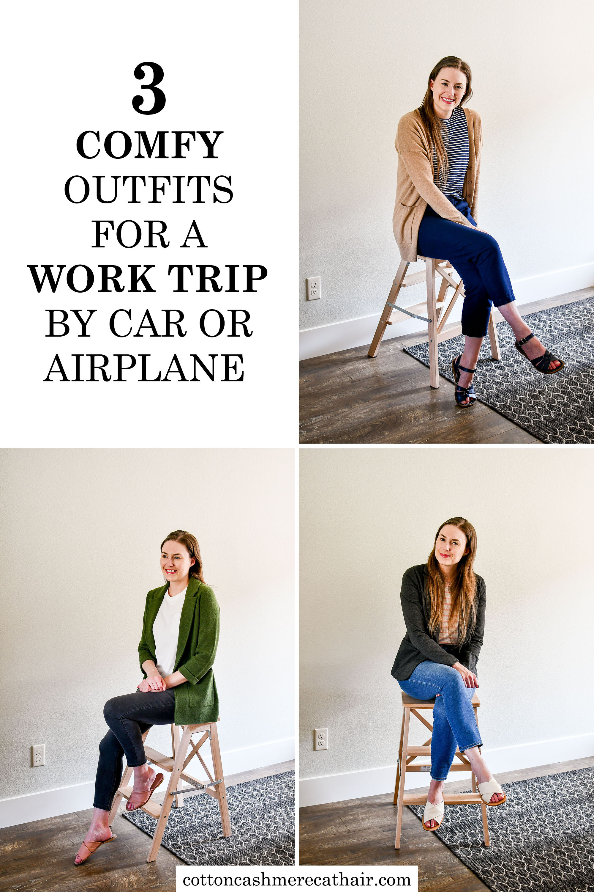 smart casual business travel outfit ideas.