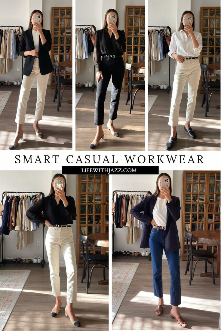 smart casual outfit ideas with jeans