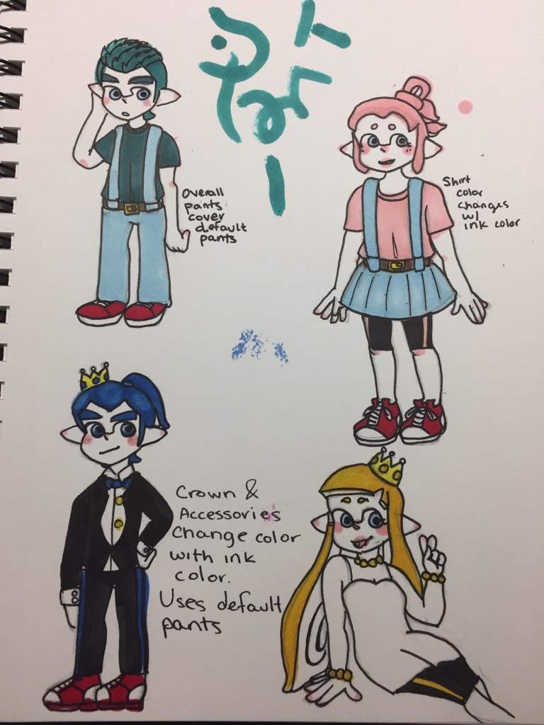 Splatoon outfits ideas 0011