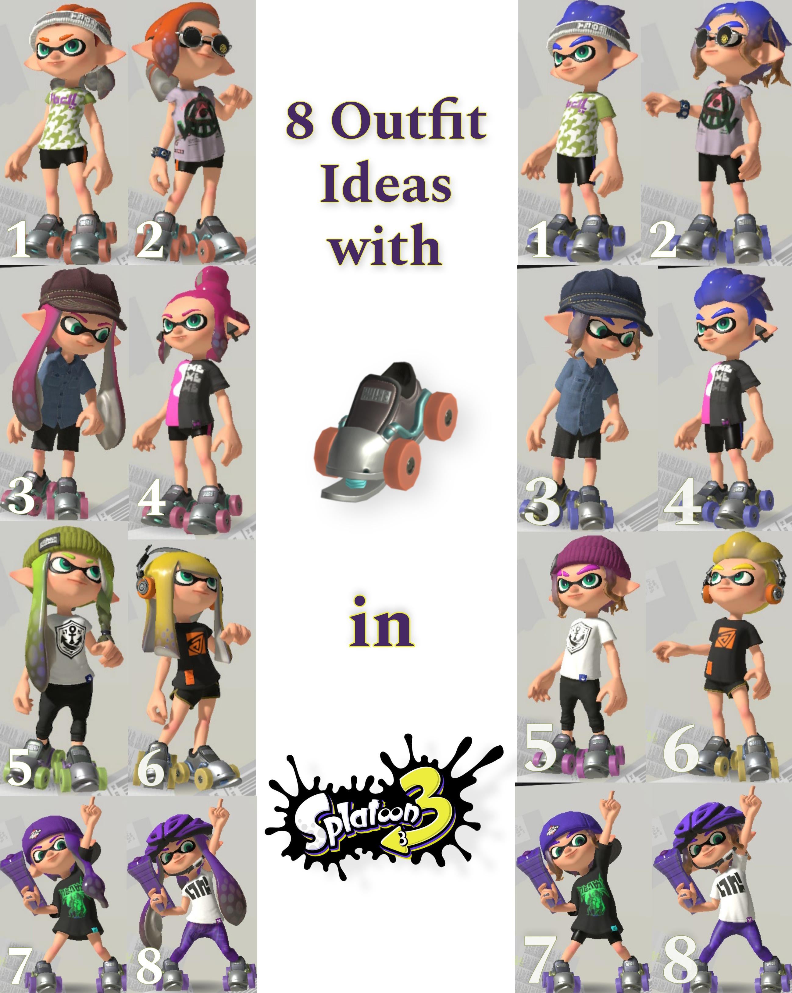 Splatoon outfits ideas 0017