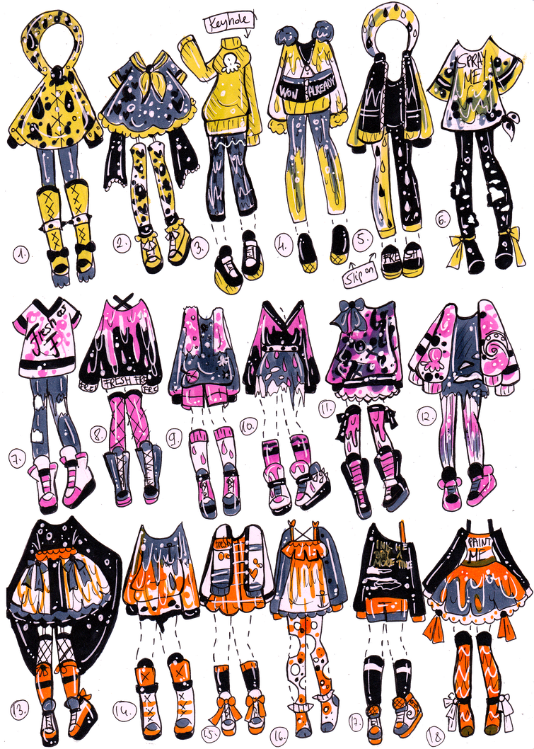 Splatoon outfits ideas 0029