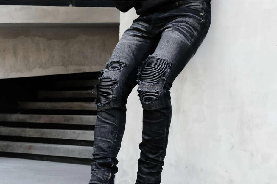 stacked jeans outfit ideas 0059