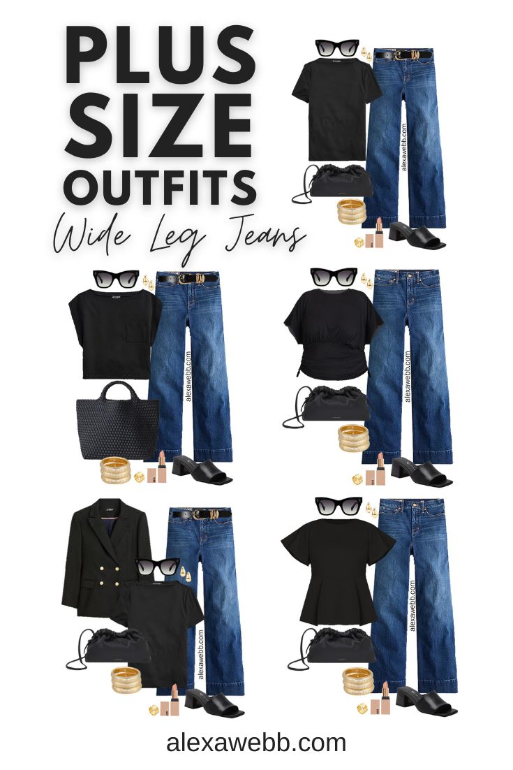 stacked jeans outfit ideas 0077