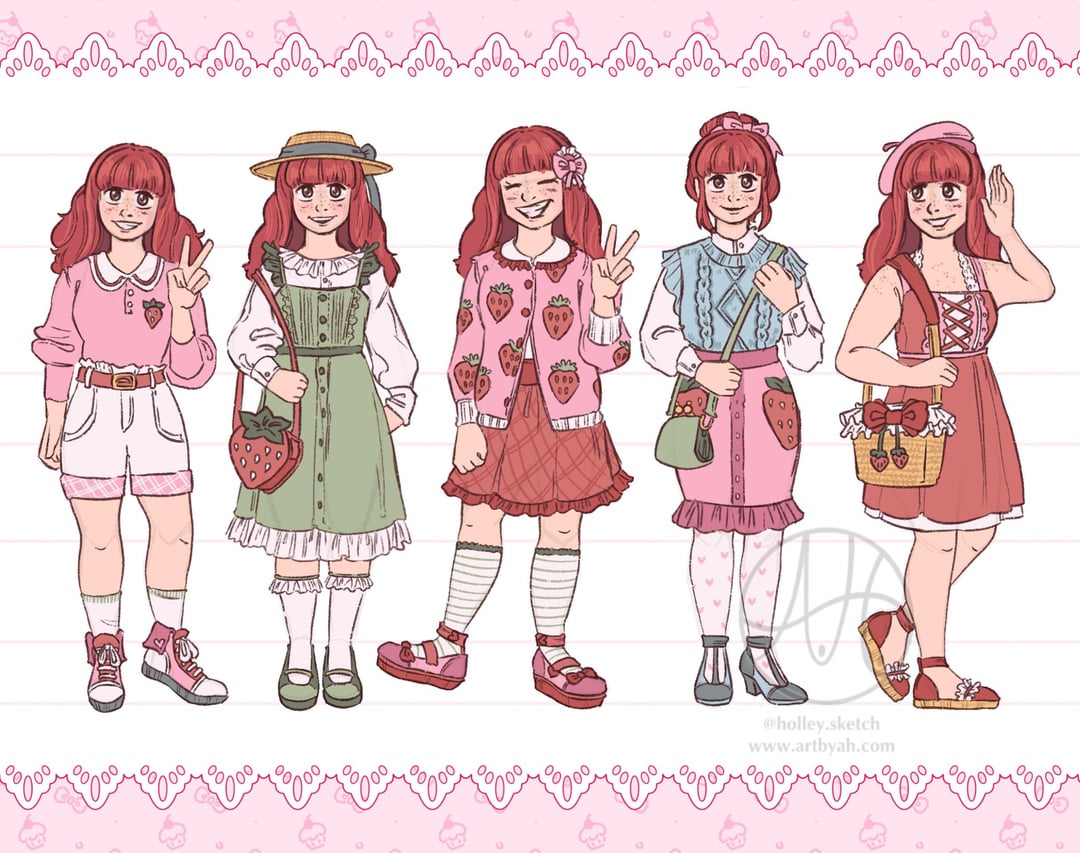 Strawberry Shortcake outfit ideas 0014