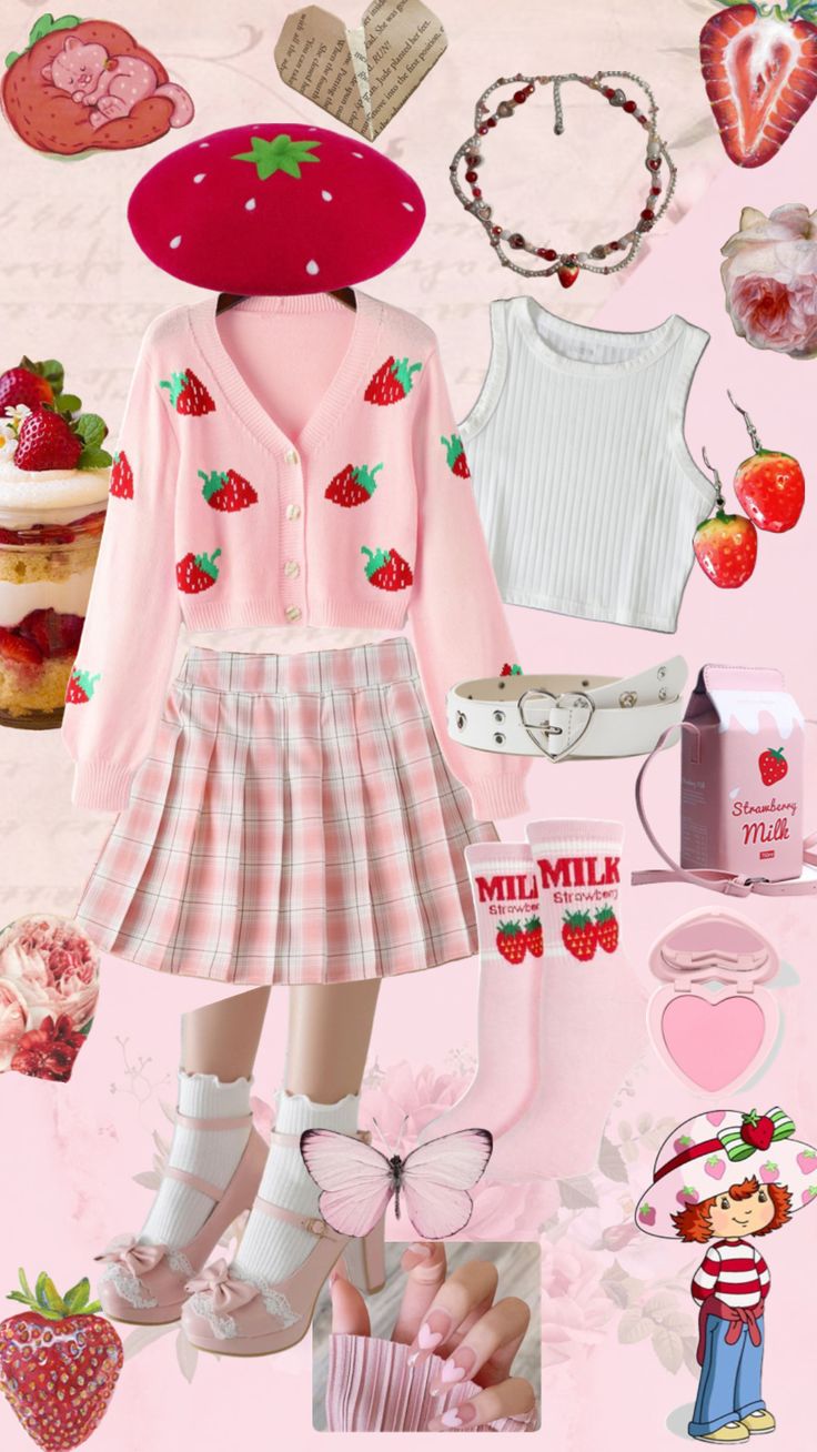 Strawberry Shortcake outfit ideas 0016