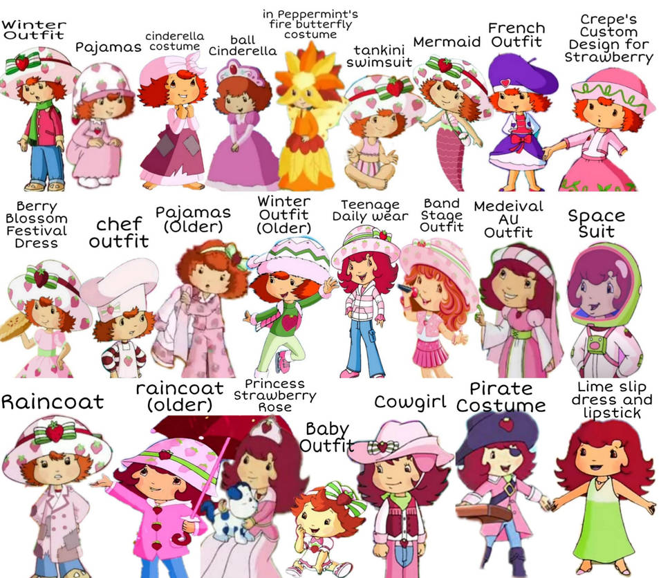 Strawberry Shortcake outfit ideas 0021