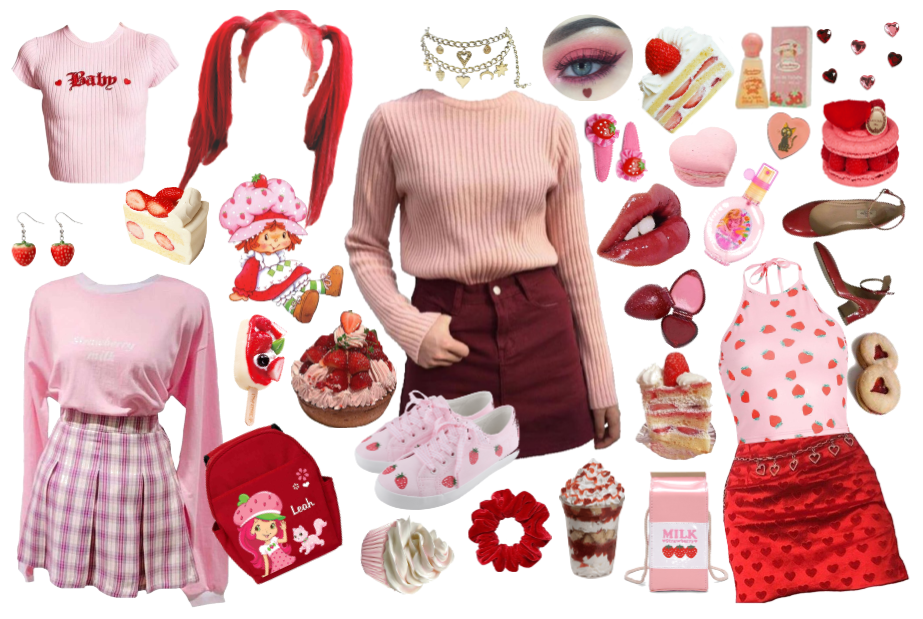 Strawberry Shortcake outfit ideas 0039