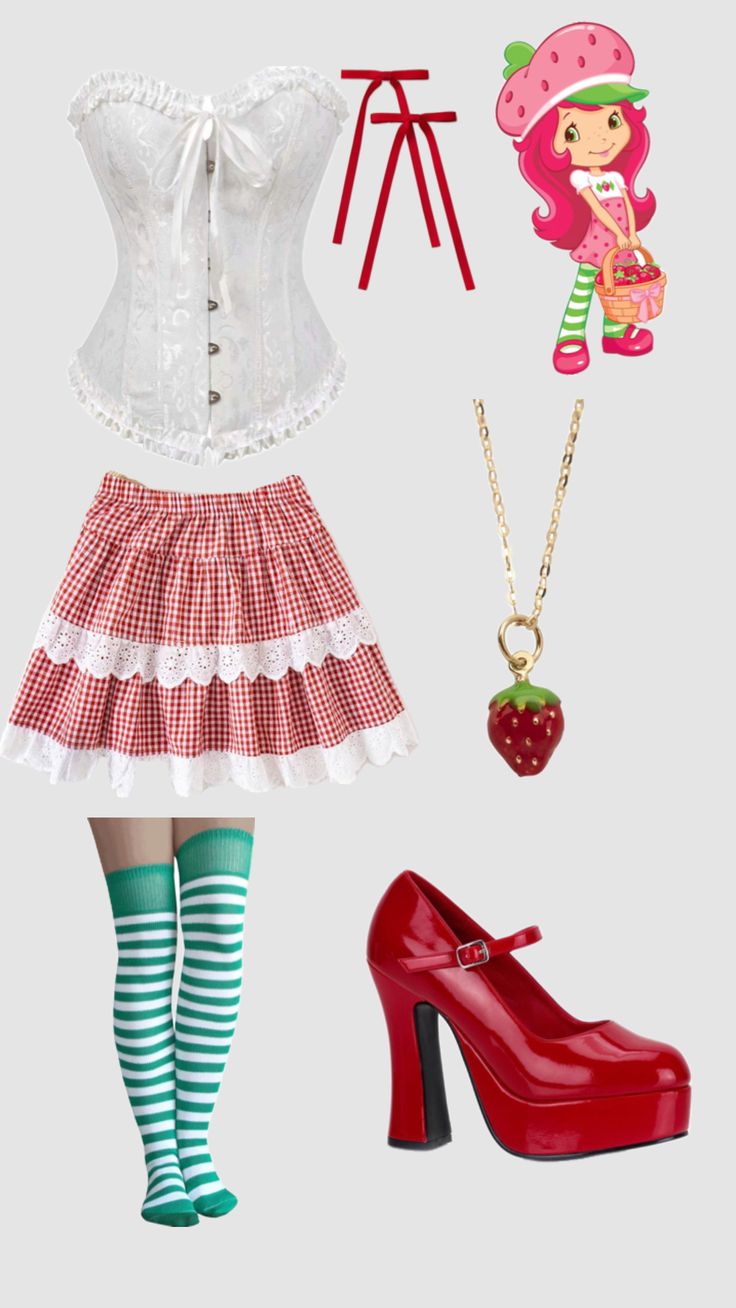 Strawberry Shortcake outfit ideas 0097