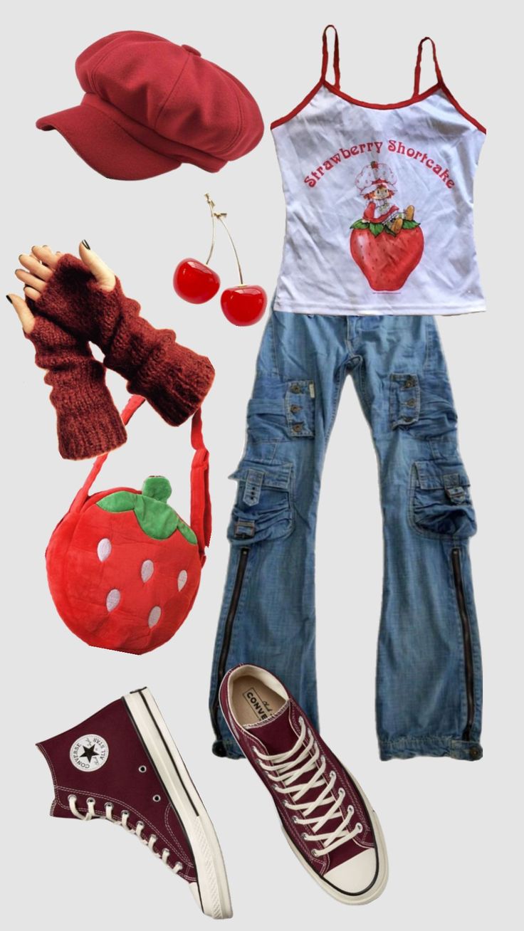 Strawberry Shortcake outfit ideas 0099